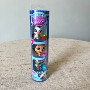 Littlest Pet Shop LPS Pet Trio ZooPets Mini Figure 3-Pack